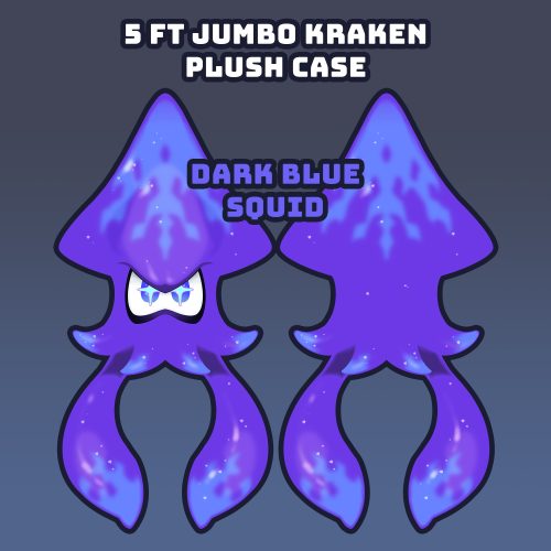Blue Squid Kraken Case