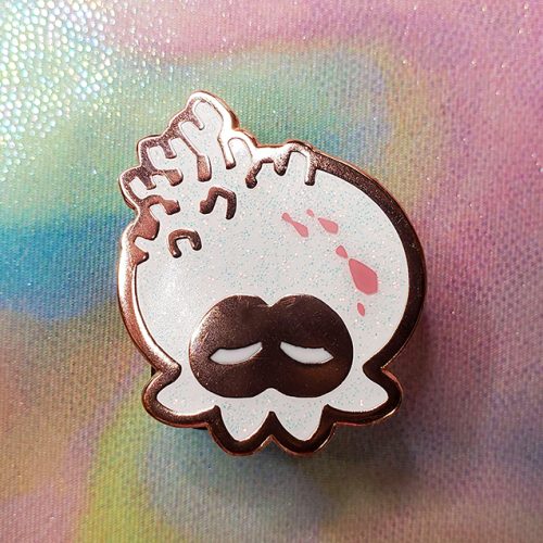 Flavored Ink - Dead Coral Octo Pin