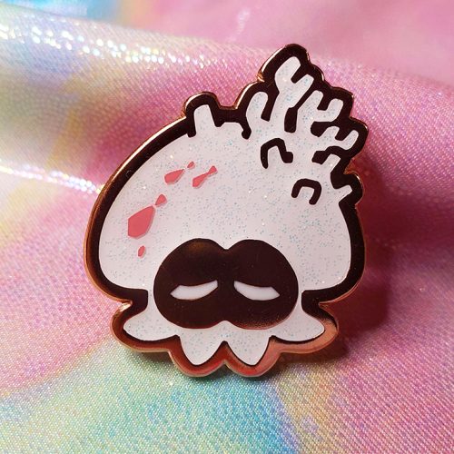 Flavored Ink - Dead Coral Squid Pin