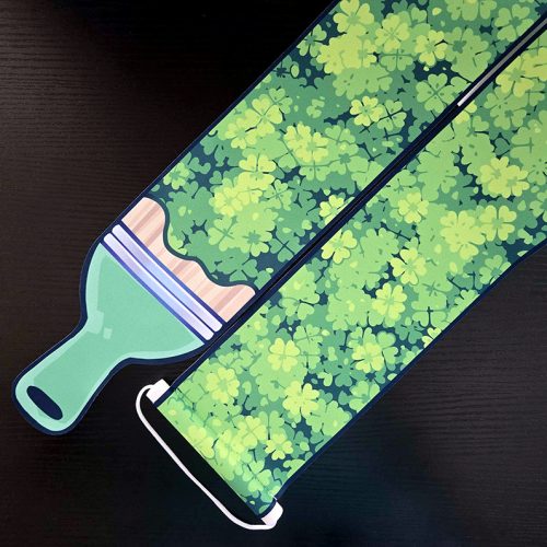 Pin Banner - Clovers Paint Brush