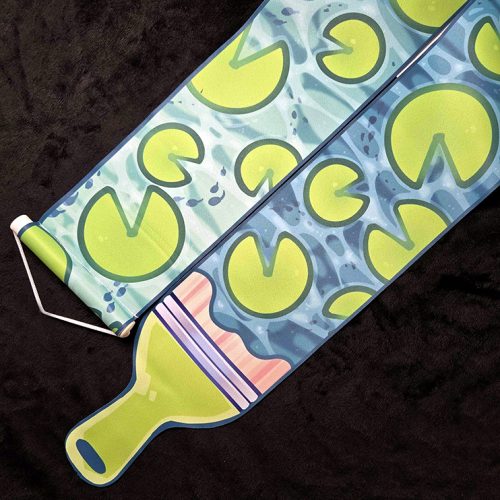 Lily Pad Brush Pin Banner