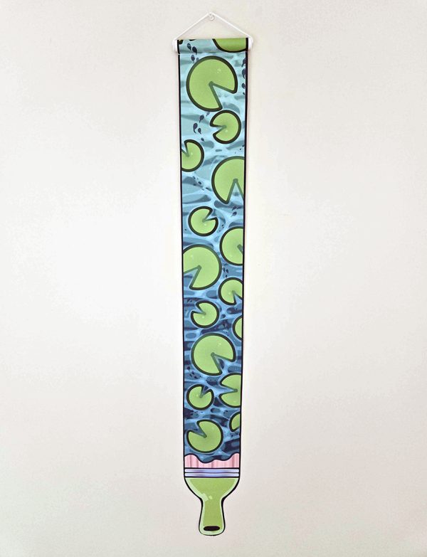 Lily Pad Brush Pin Banner - Image 2