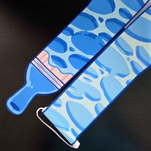 Waves Brush Pin Banner