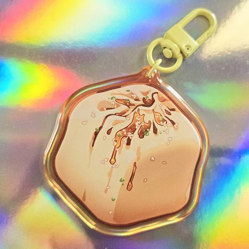 Food Cube Charm - Dumpling