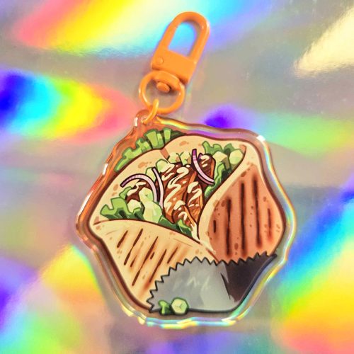 Food Cube Charm - Pita Pocket