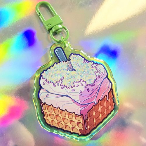 Food Cube Charm - Sprinkle Froyo