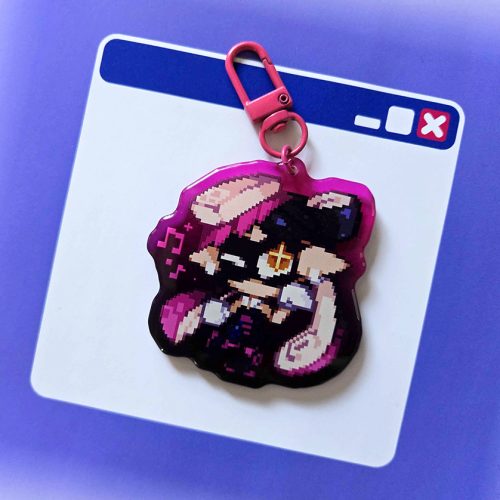Pixel Callie Charm