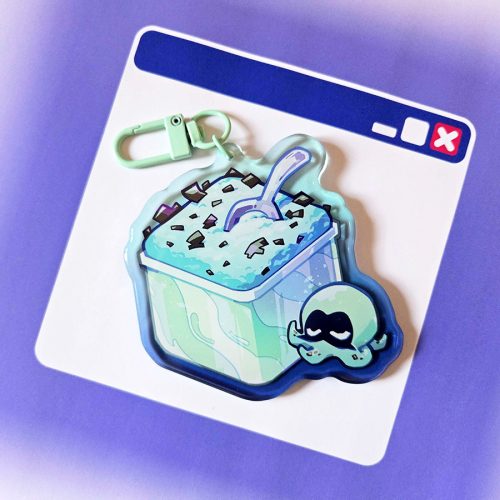 Splatfest Cube Charms - Team Mint-Chip