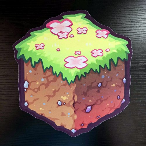Grass Block Mousepad