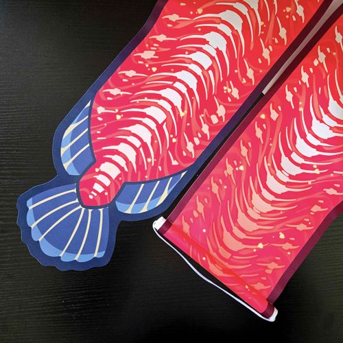 Tuna Cut Pin Banner