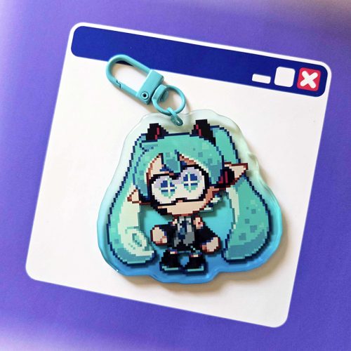 Pixel Splatsune Inku Charm