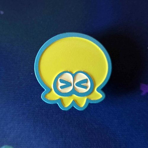 Flavored Ink Sour Green Octo Pin