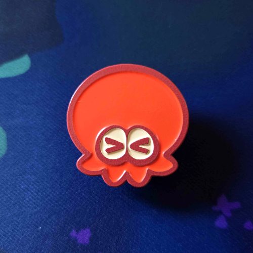 Flavored Ink Sour Red Octo Pin