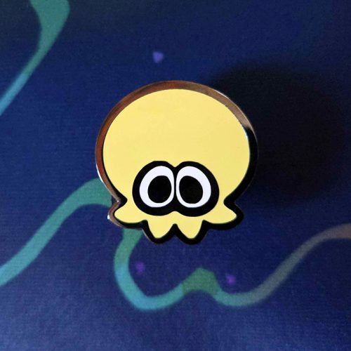Flavored Ink Plain Yellow Octo Pin