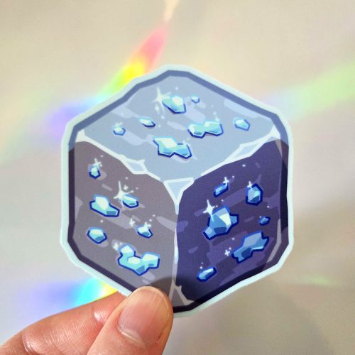 Diamond Ore Block Sticker