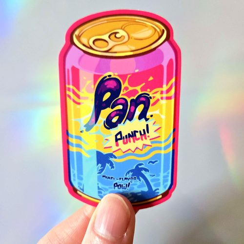 Pride Sips: Pan Punch Sticker