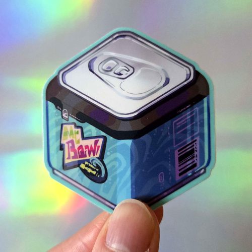 Baja Blitz Cube Sticker