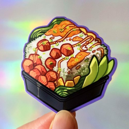 Poke Cube Sticker