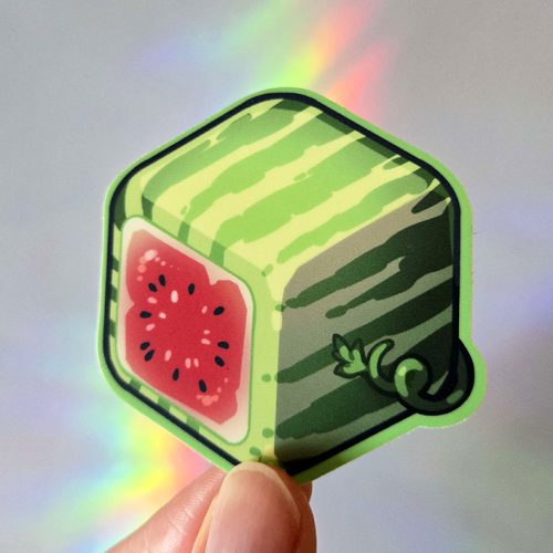 Watermelon Cube Sticker