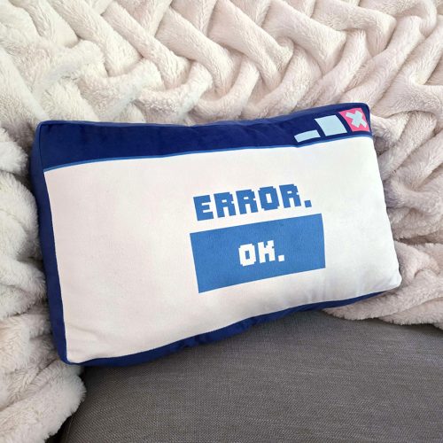 Error Pop-up Window Pillow Plush Case