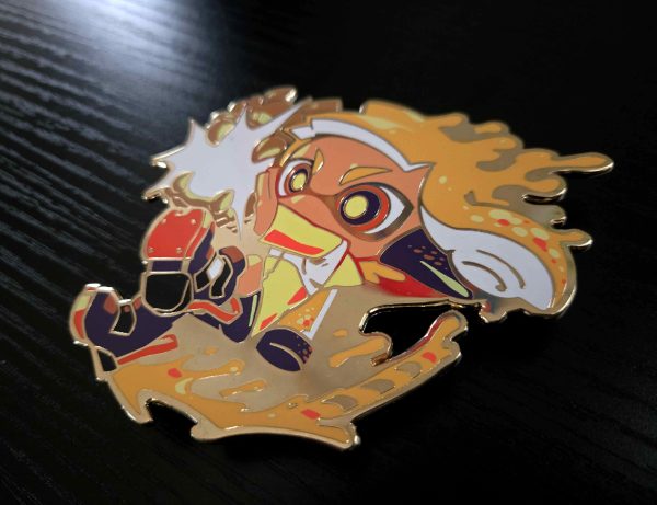 Agent 4 Titan Enamel Pin - Image 4