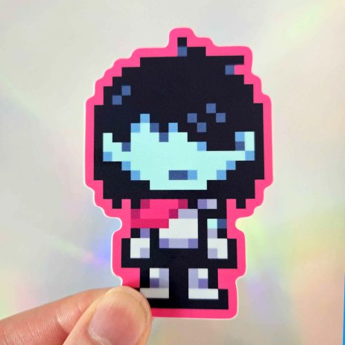 Deltarune Kris Pixel Sticker