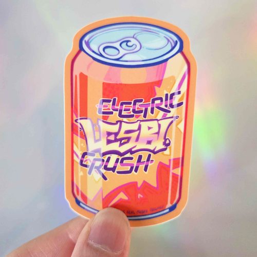 Pride Sips: Lesbi Crush Sticker