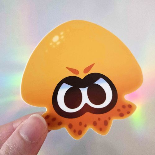 Agent 4 Squid Sticker