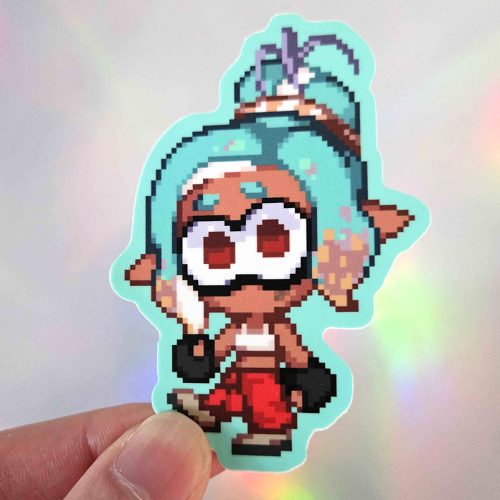 Mechanic Inkling Pixel Sticker