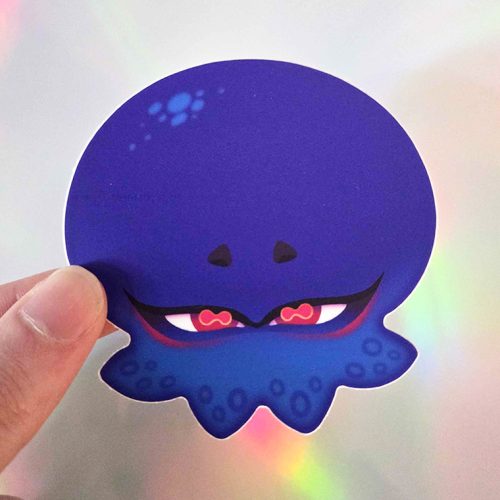 Shiver Octo Sticker