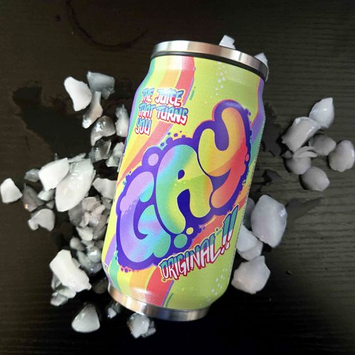 Gay Juice Steel Tumbler Water Bottle