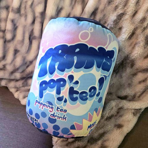 Pride Sips: Trans Pop Tea Pillow Plush Case