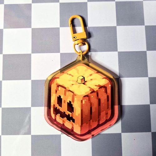 Jack o'Lantern Block Charm