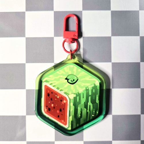Melon Block Charm