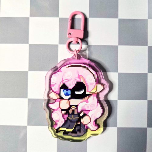 Octoling Luka Pixel Charm