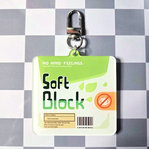Soft Block Tofu Charm