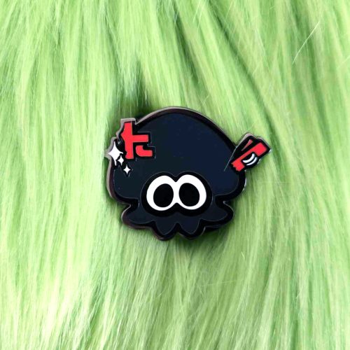 Flavored Ink: Kensa Squid Enamel Pin