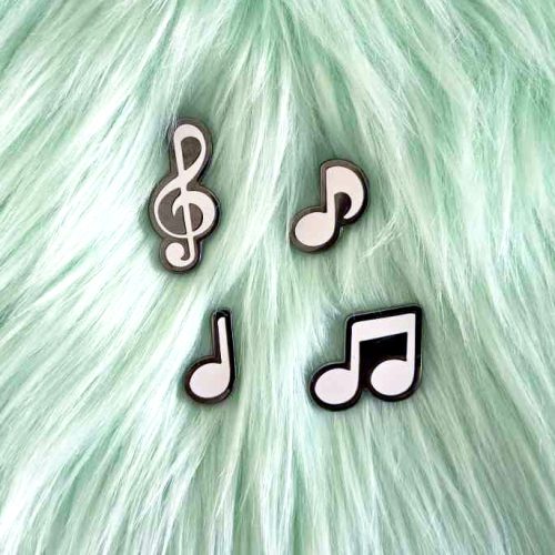 Music Note Mini Pin Set