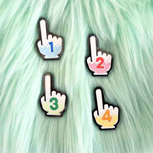 Multiplayer Console Cursor Mini Pin Set