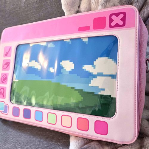 MX Paint Canvas Laptop Ita Bag - Pink Mode