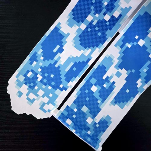 Pixel Waterfall Pin Banner