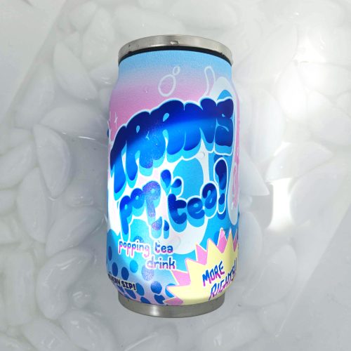 Trans Pop Tea Steel Tumbler Water Bottle