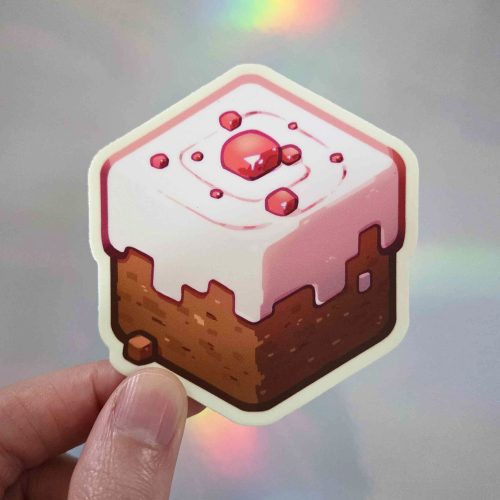 Cake Block Sticker