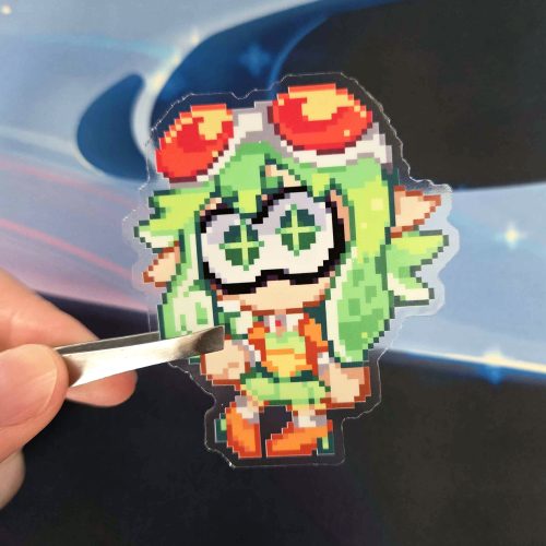 Inkling Gumi Pixel Clear Sticker