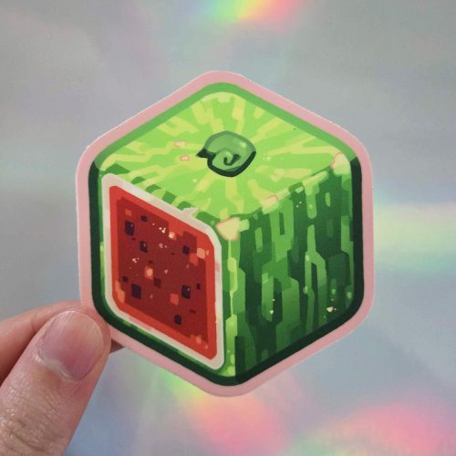 Melon Block Sticker